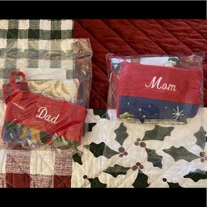 Christmas needlepoint stockings